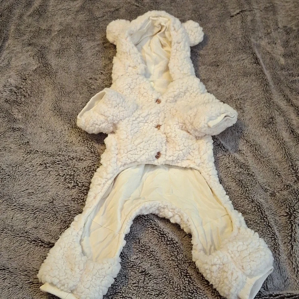 UGG Ivory Sherpa Dog Pajamas